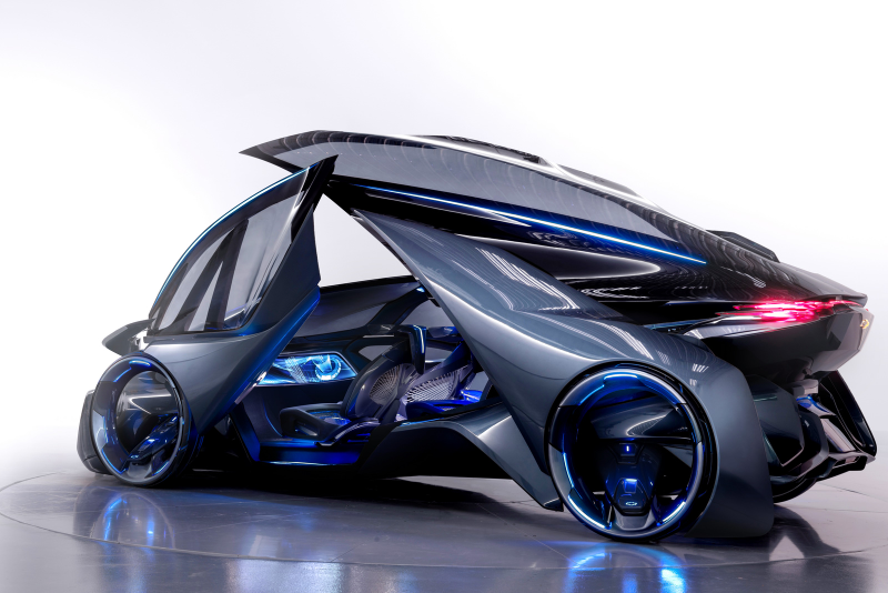 Illustration for article titled The Chevrolet FNR is the insane futuristic car, America deservesÂ